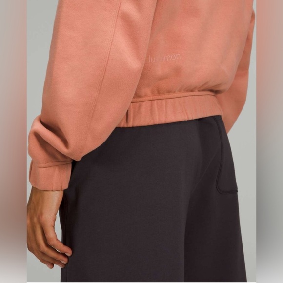 Lululemon Relaxed Cropped Hoodie in Pink Savannah W3EWJS - Picture 10 of 11